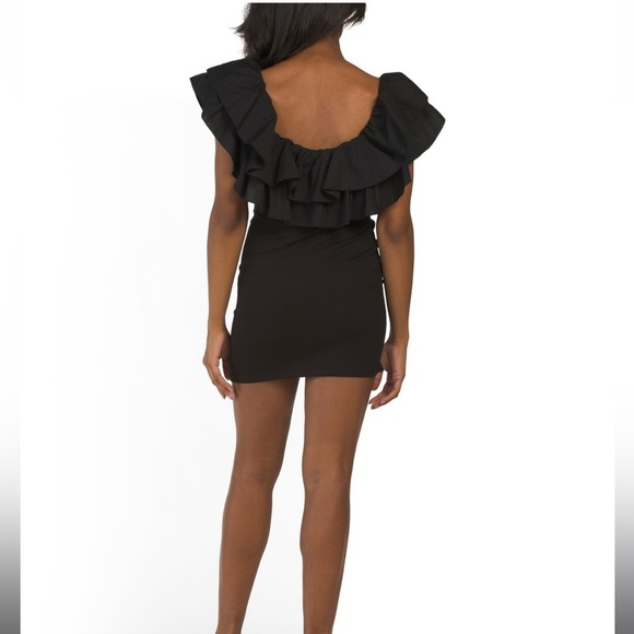 Zara Ribbed Mini Dress - Picture 2 of 2